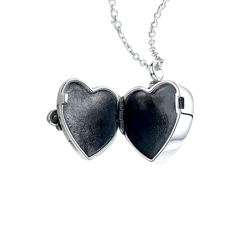 Cat Angel Cremation Locket