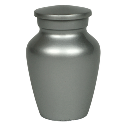 Silver classic keepsake urn