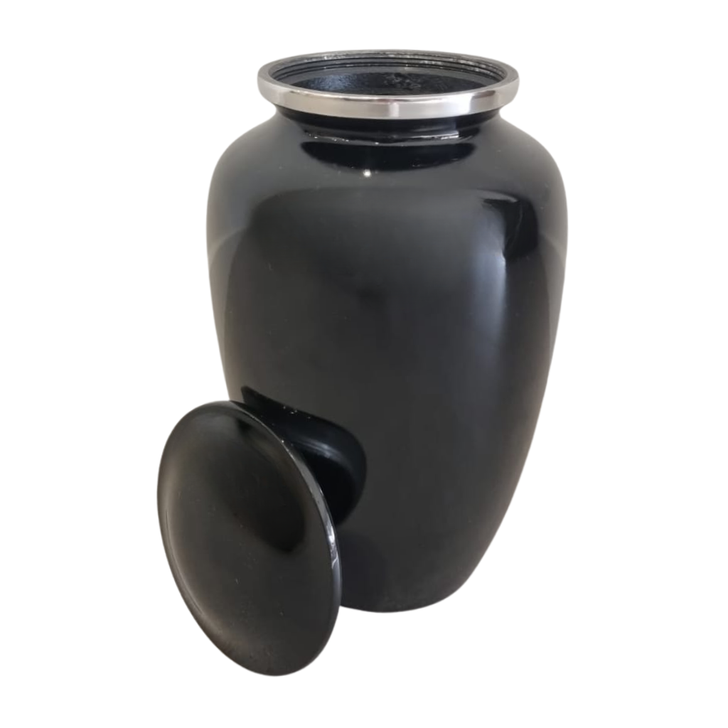 Classic Black Cremation Urn