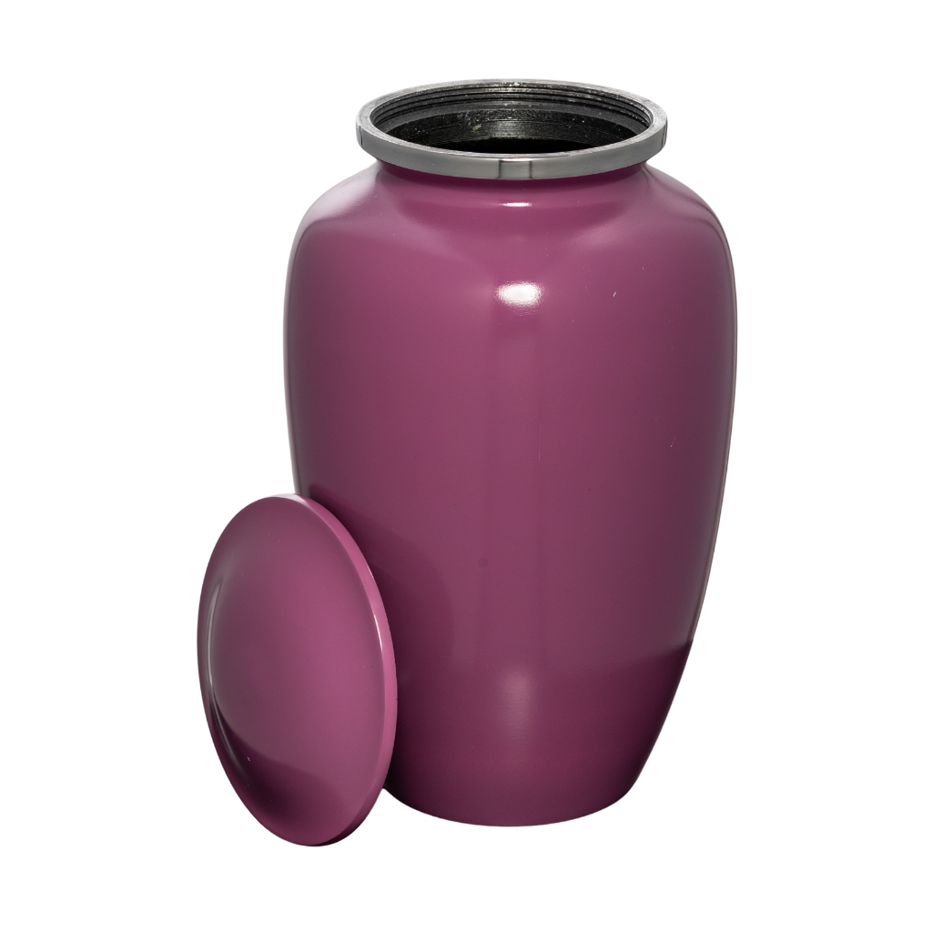 Classic Pink Cremation Urn