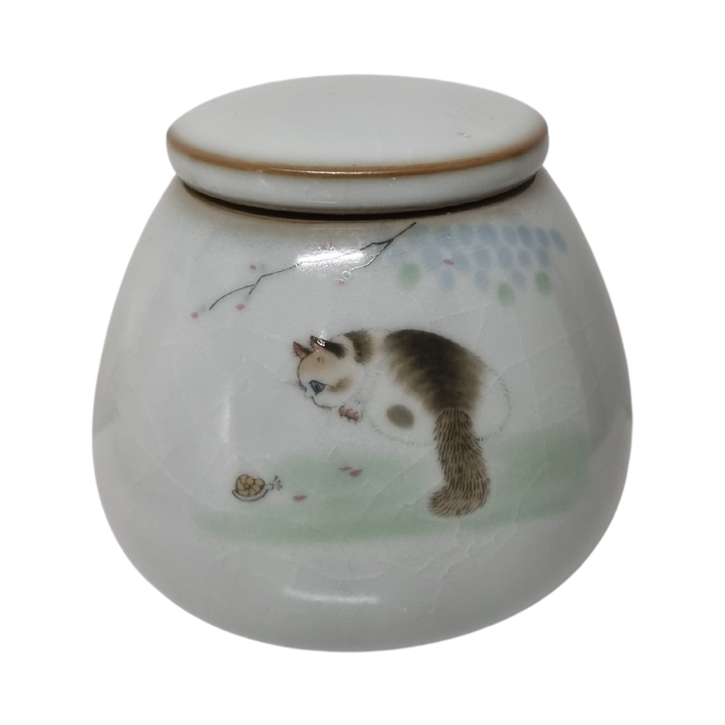 Curious Cat Keepsake Urn