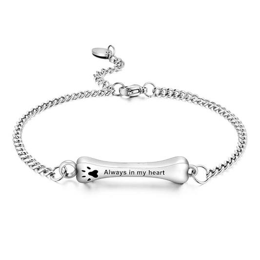 Dogs Paw Cremation Bracelet