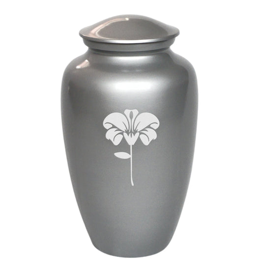 Elegant Flower Cremation Urn
