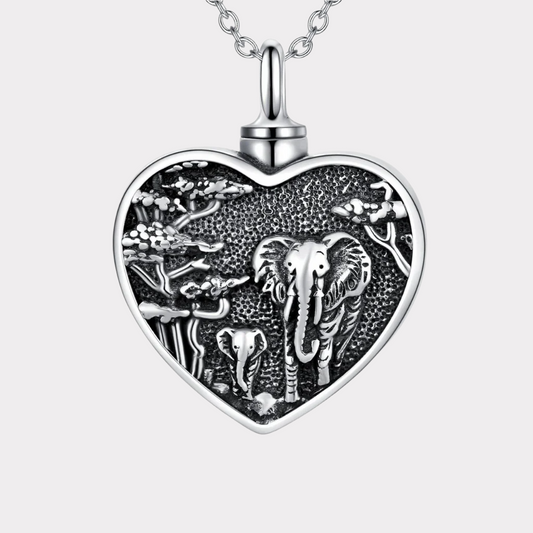 Elephant Memories Cremation Pendant