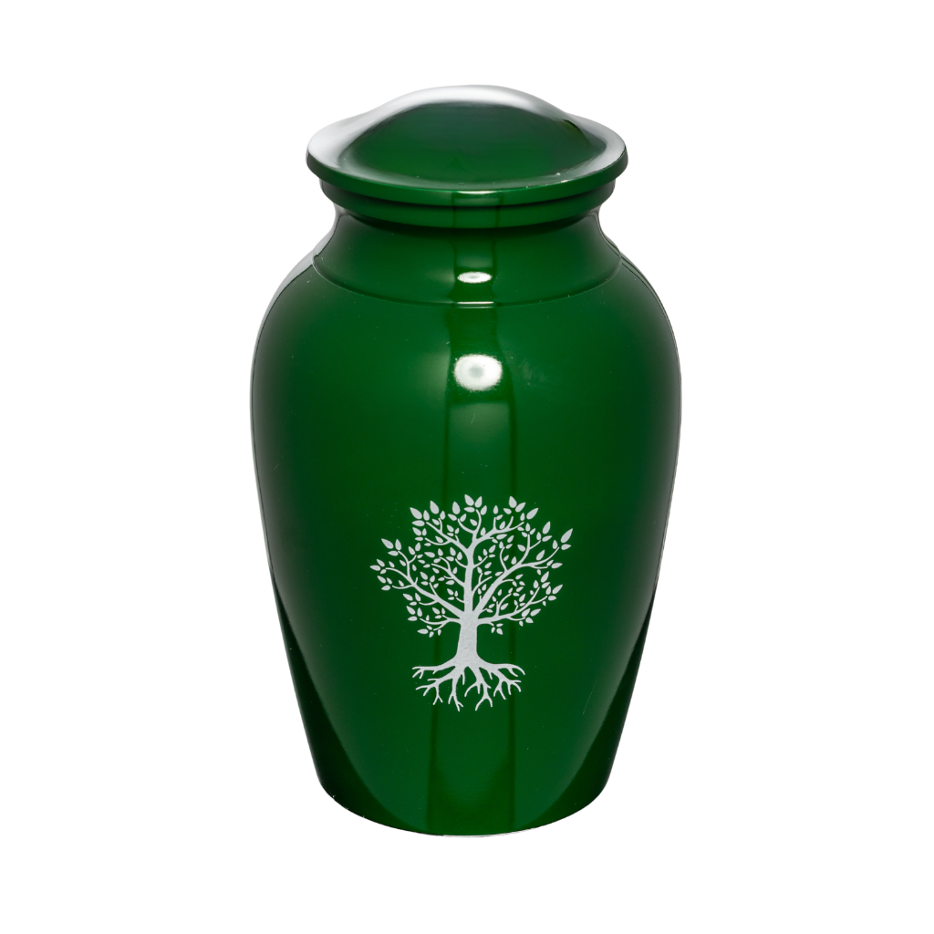 Emerald Life Tree Cremation Urn