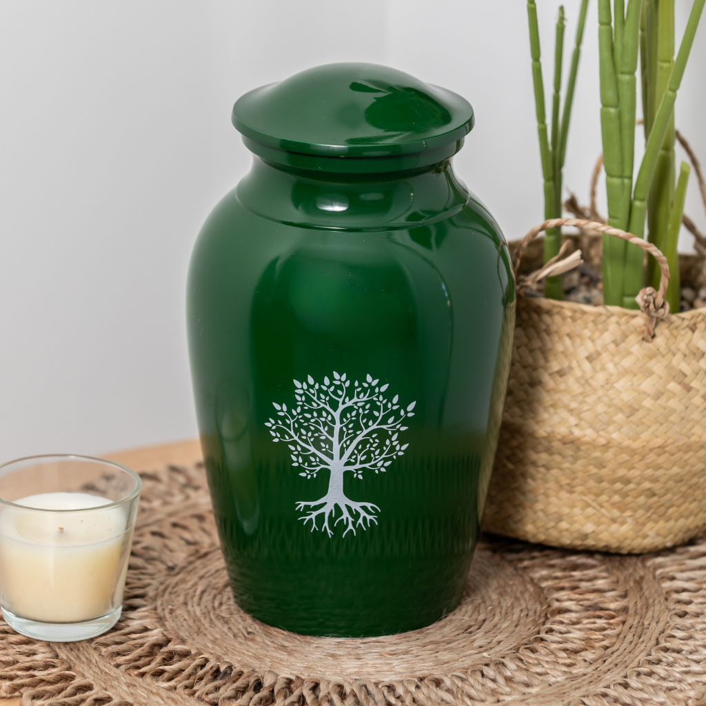 Emerald Life Tree Cremation Urn