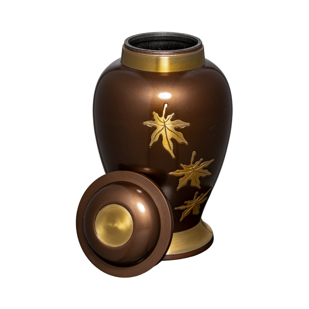 Falling Leaves Cremation Urn