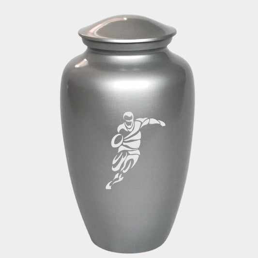 Final Run Rugby Cremation Urn