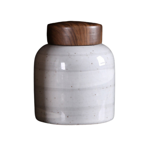 Fond Farewell White Ceramic Cremation Urn