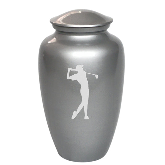 Golf Swing Cremation Urn