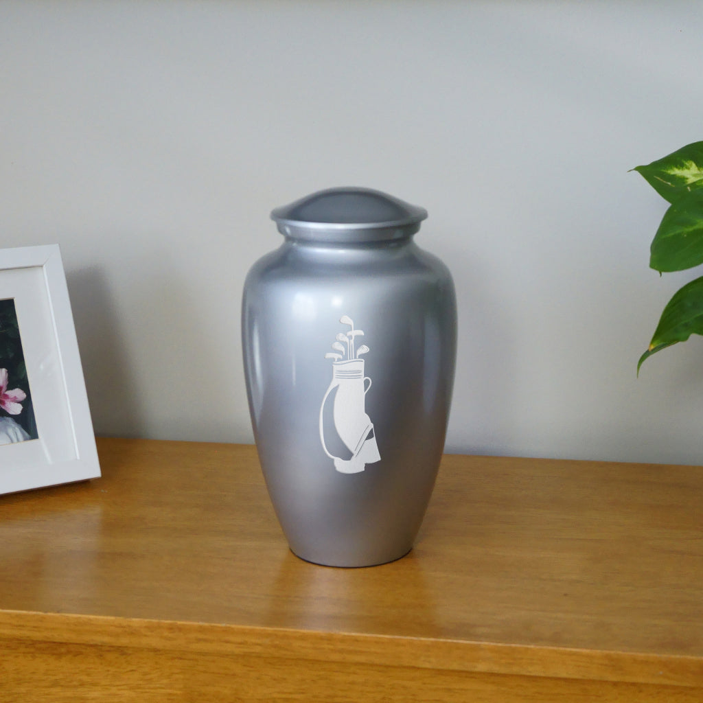 Golf Clubs Cremation Urn