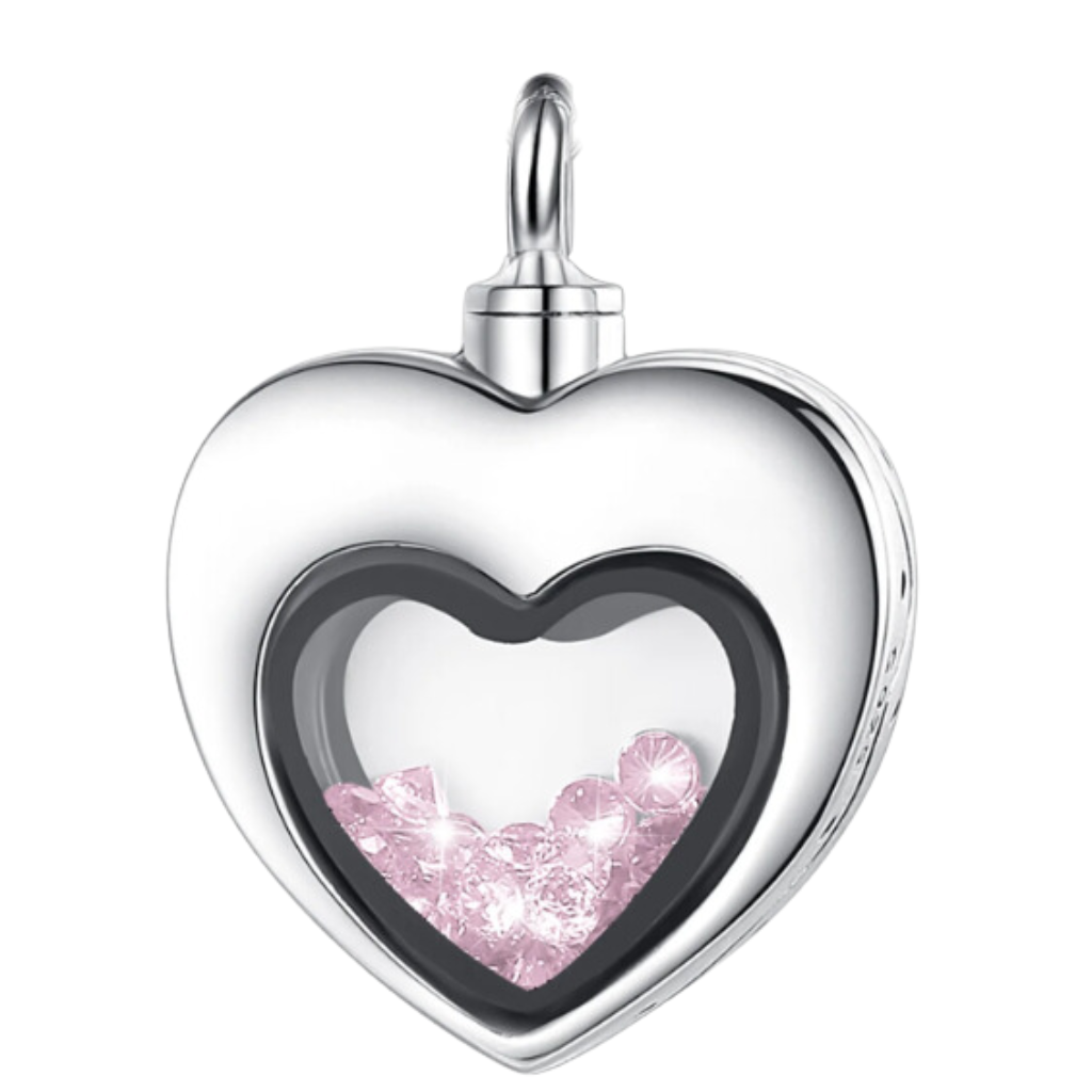 Heart Of Love Cremation Pendant