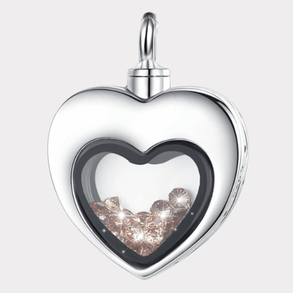 Heart Of Strength Cremation Pendant