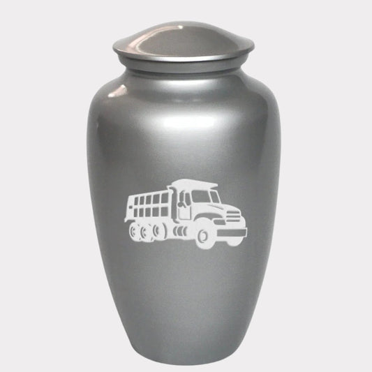 Heavy Loader Truck Cremation Urn