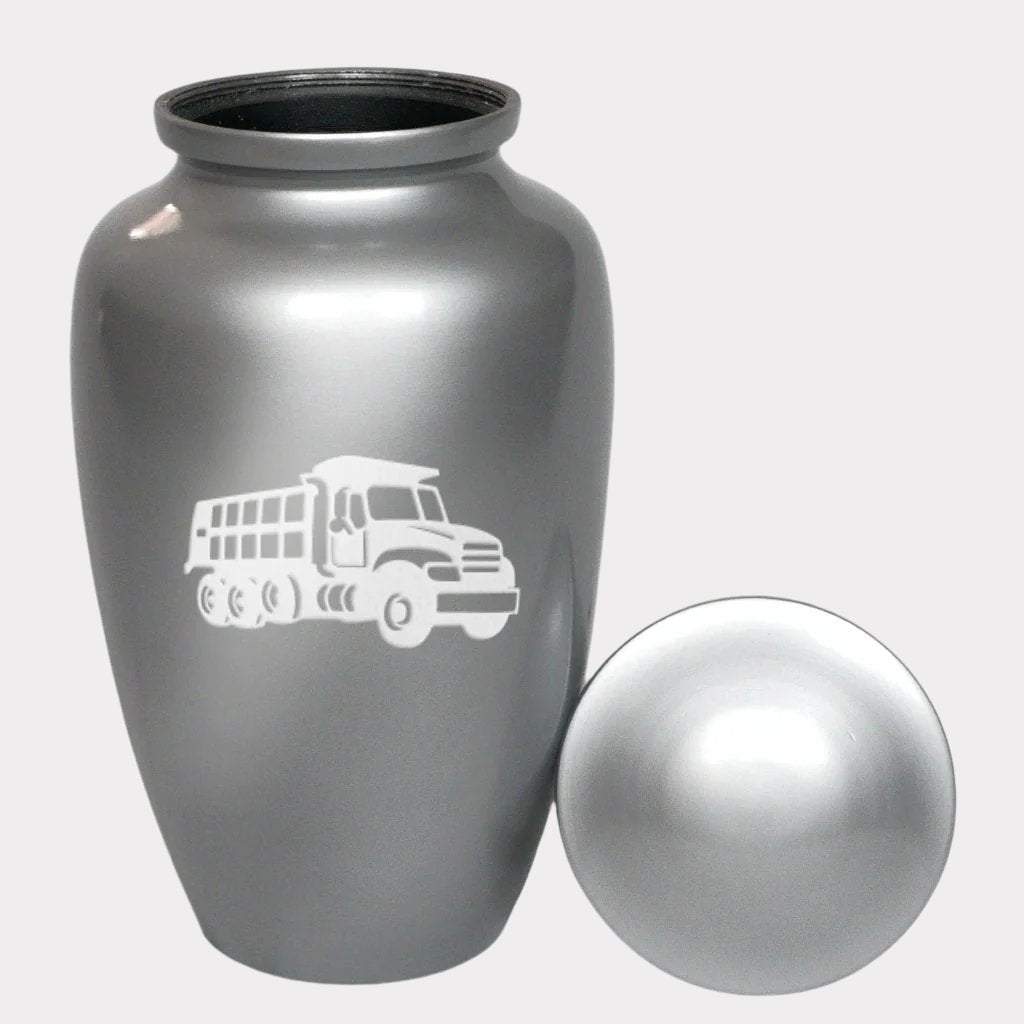 Heavy Loader Truck Cremation Urn