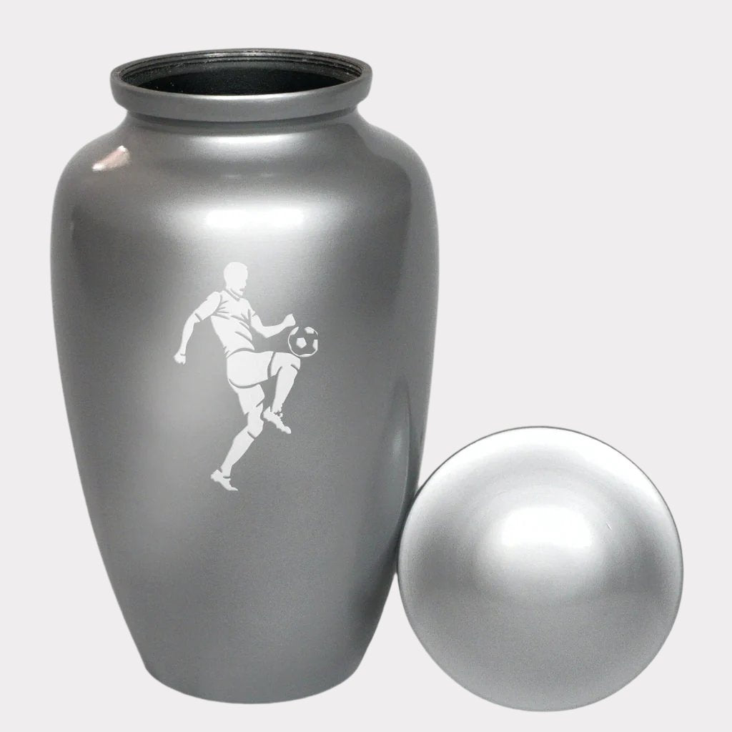 Juggling Football Cremation Urn