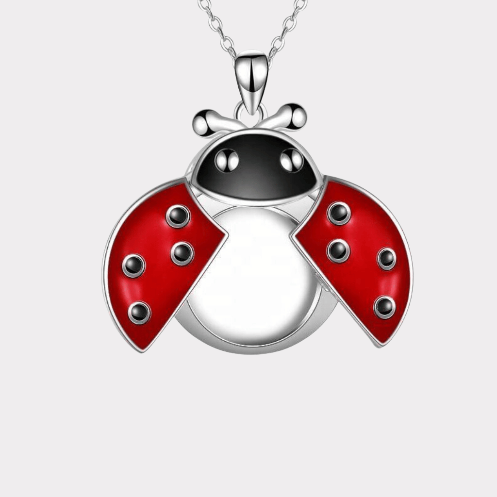 Ladybug Love Cremation Locket