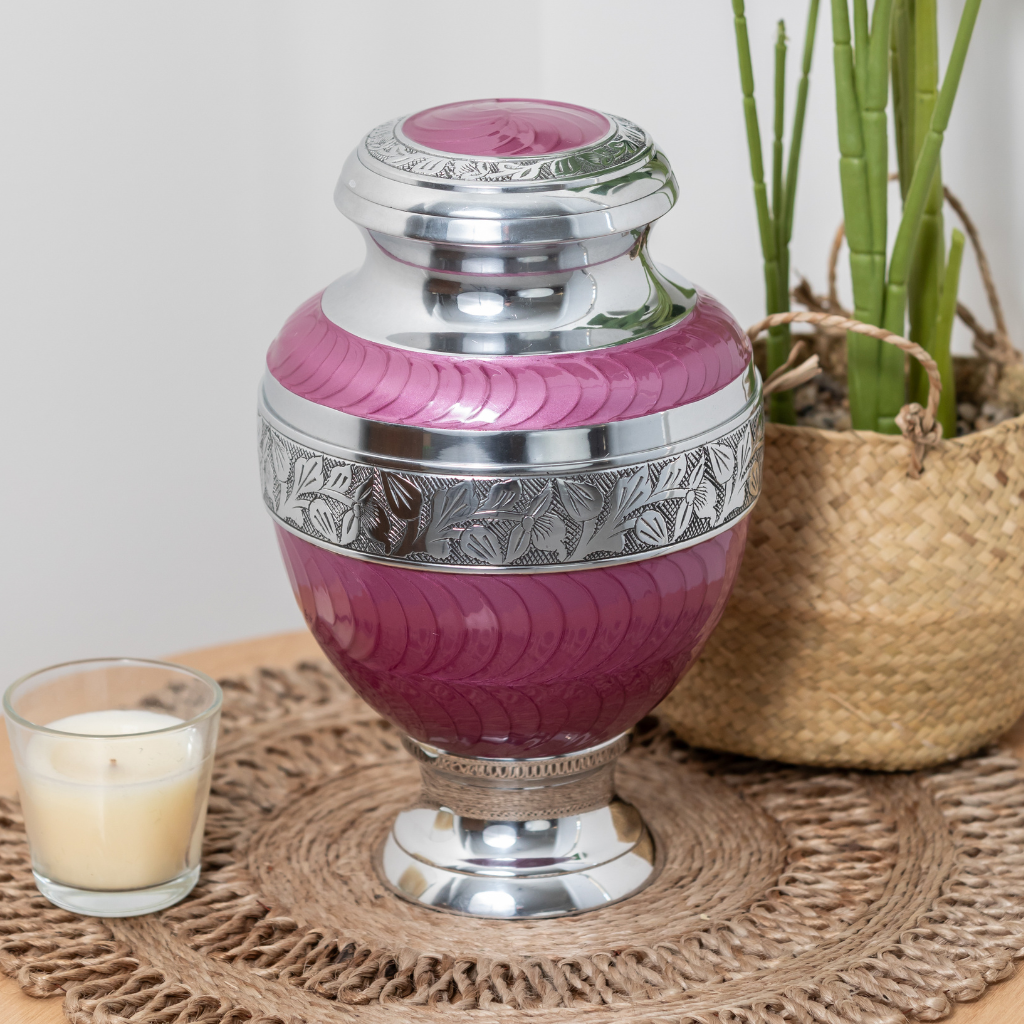 Lavender Regal Remembrance Cremation Urn