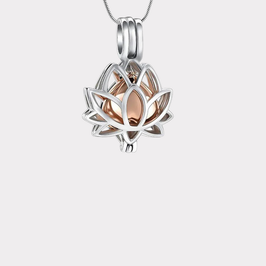Lotus Leaf Cremation Pendant