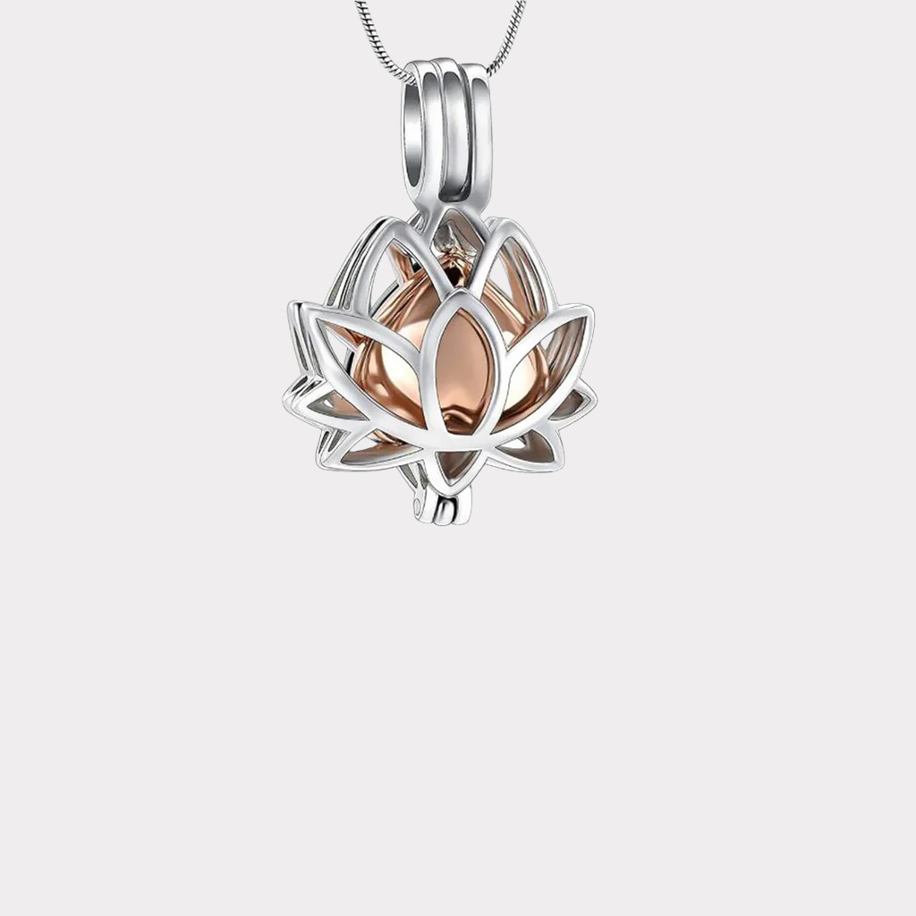 Lotus Leaf Cremation Pendant