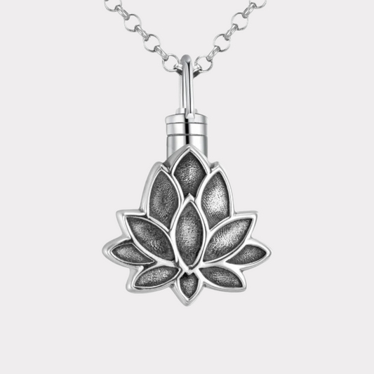 Lotus Love Cremation Necklace