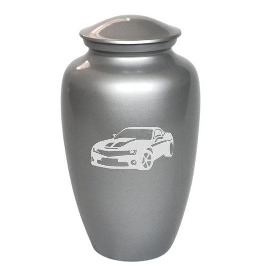 Modern Muscle Car Cremation Urn