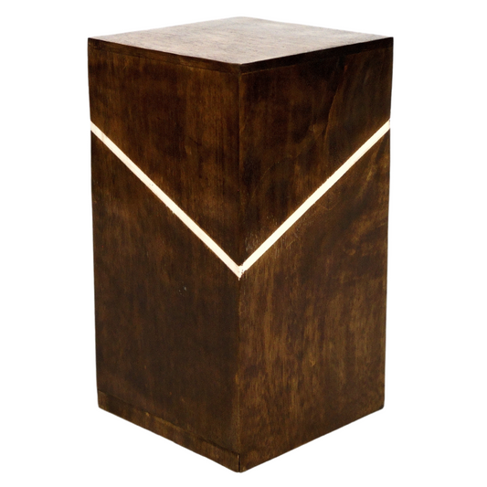 Modern Elegance Wood Cremation Urn