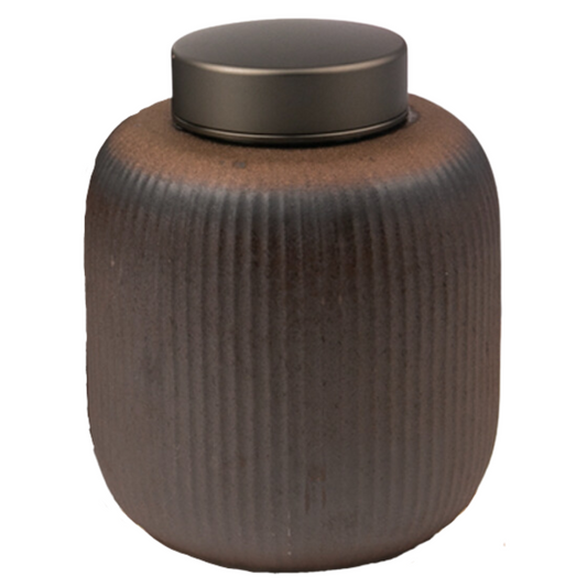 Modern Rustic Ceramic Cremation Urn