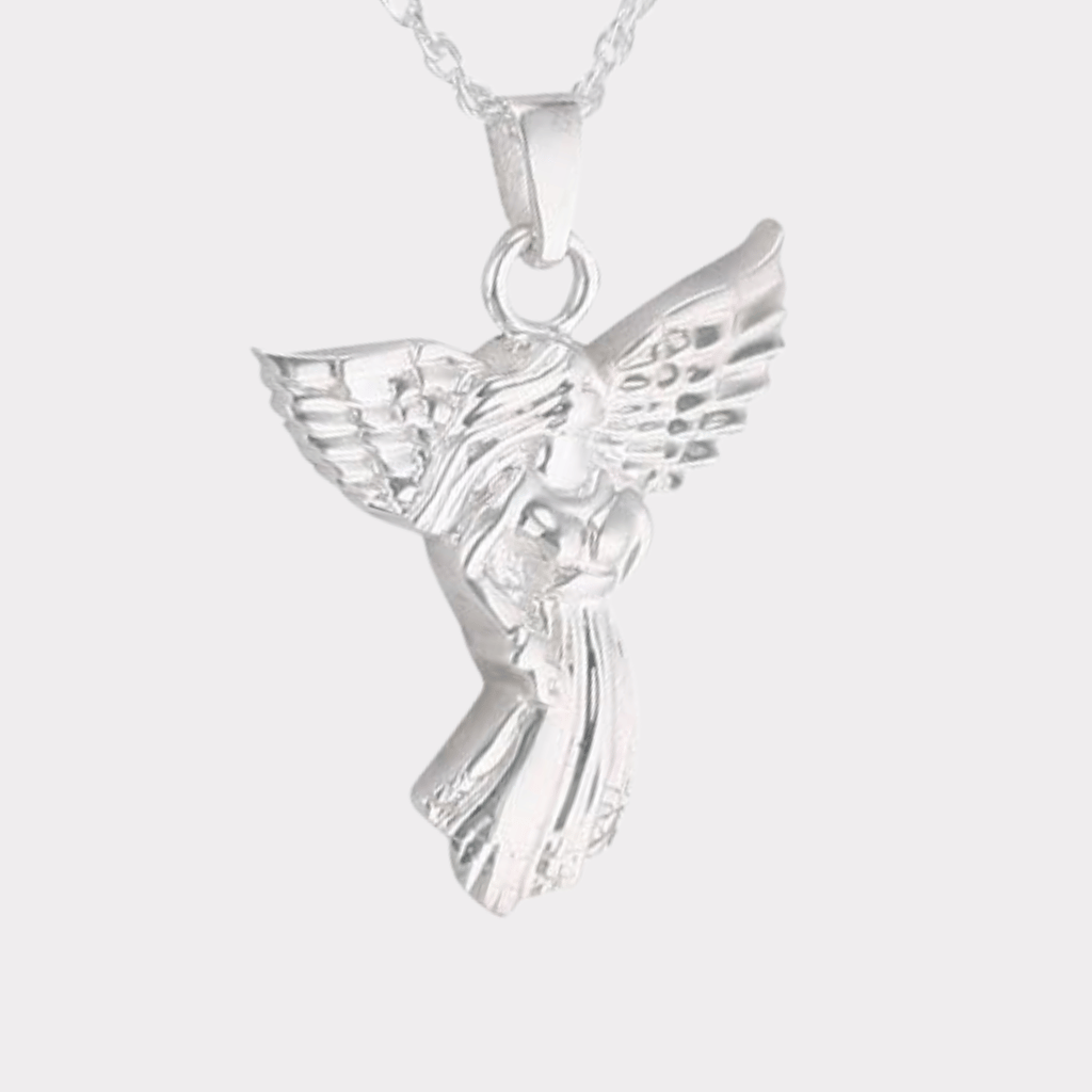 Mother Mary Cremation Necklace