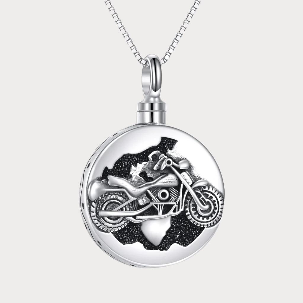 Motorcycle Cremation Pendant