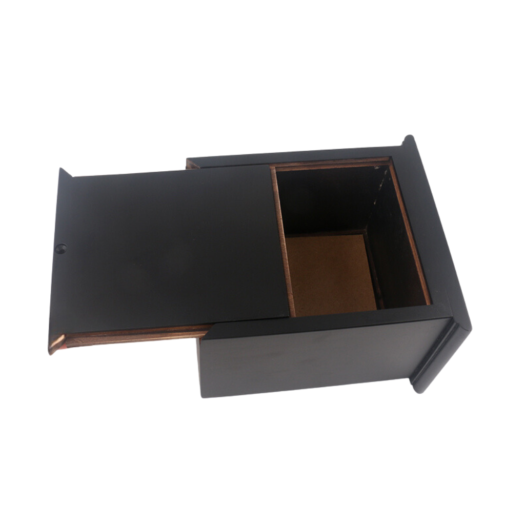 Onyx Photo Box Small Wood Cremation Urn
