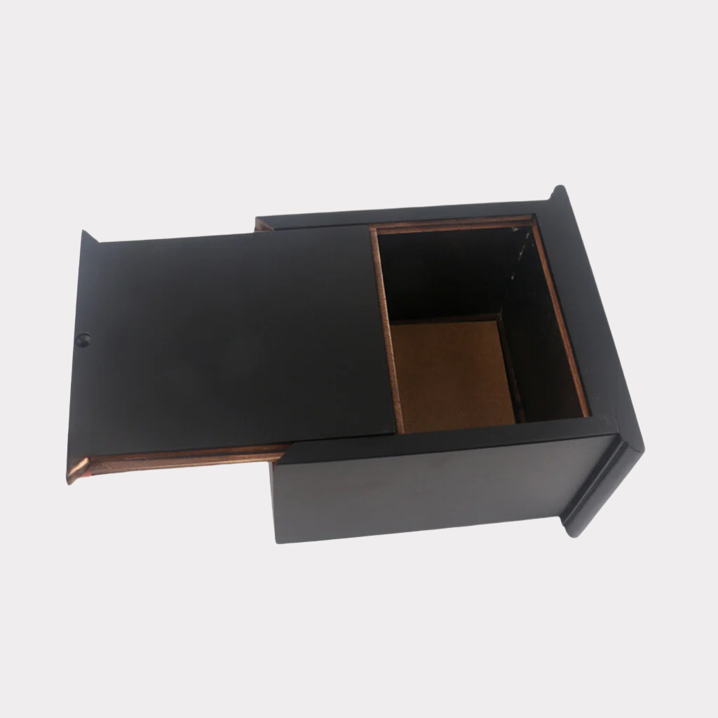 Onyx Photo Box Small Wood Cremation Urn