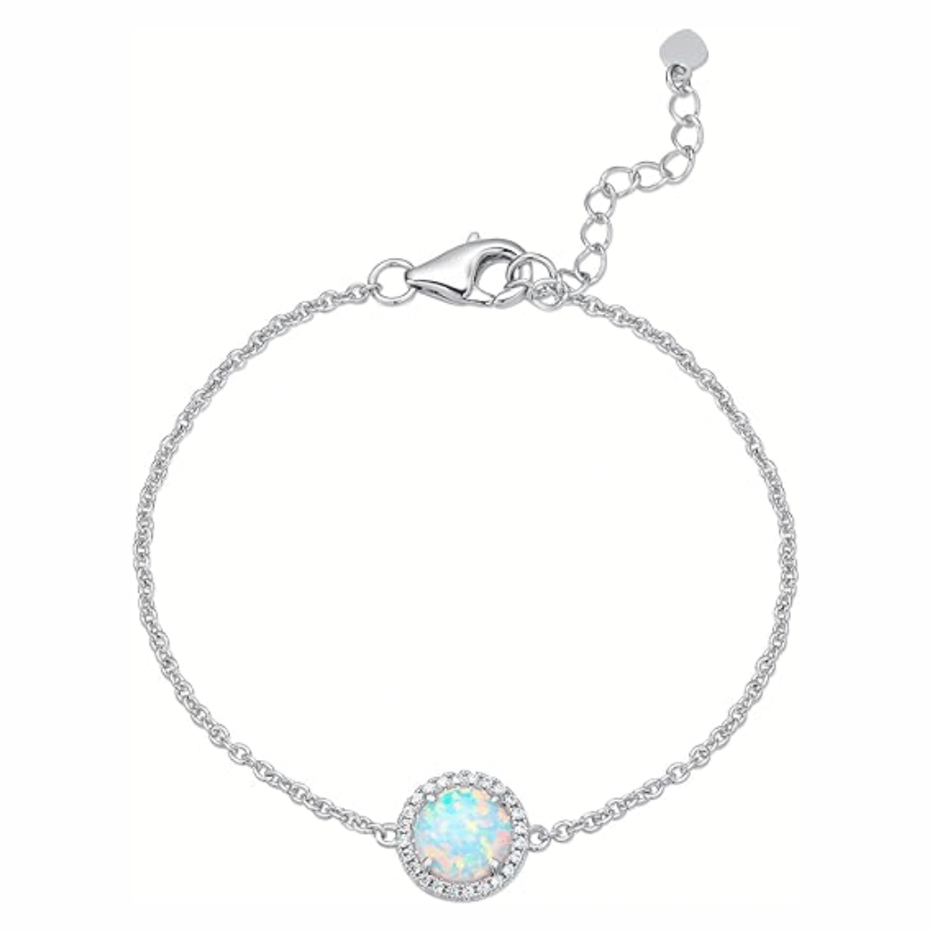 Opal Remembrance Cremation Bracelet