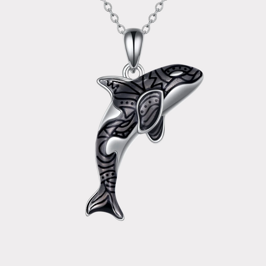 Orca Cremation Pendant