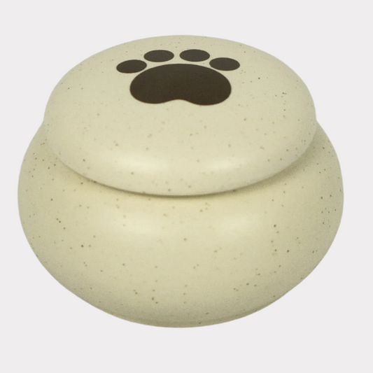 Paw Ceramic Keepsake Cremation Urn