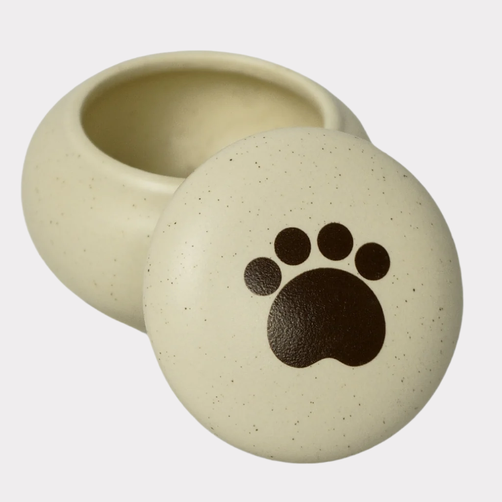 Paw Ceramic Keepsake Cremation Urn