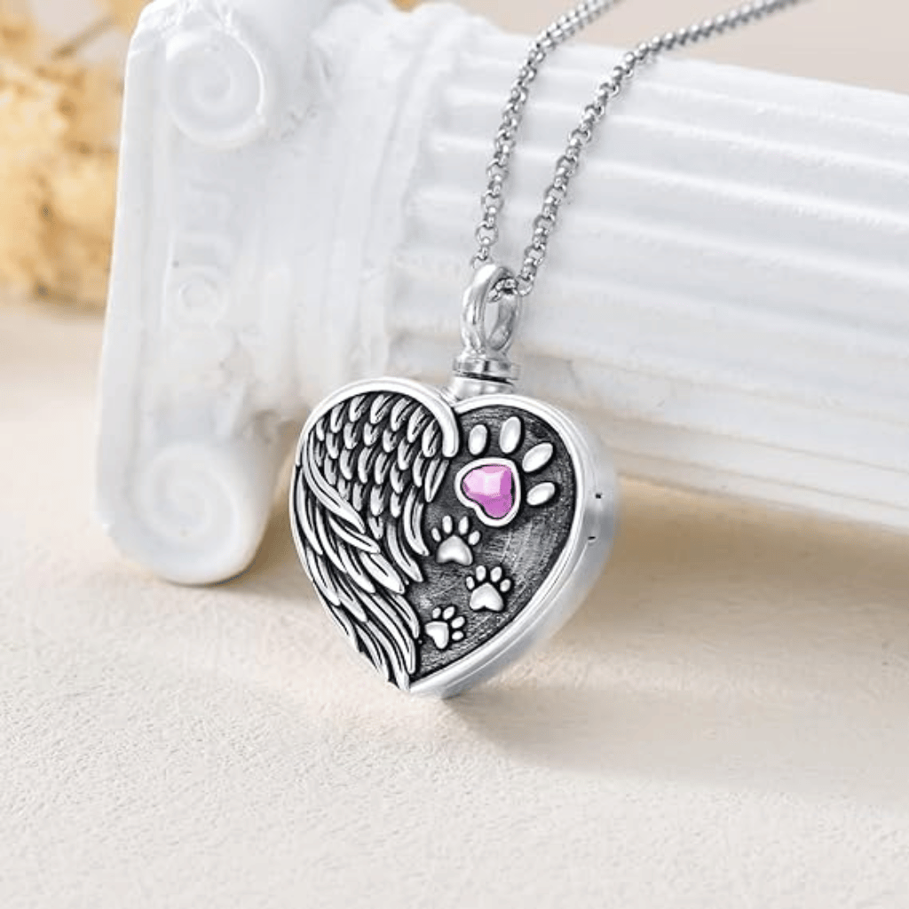 Angel Paws Cremation Locket