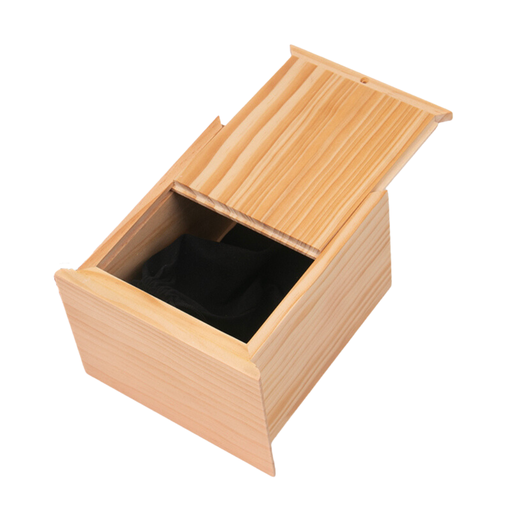 Photo Box Small Wood Cremation Urn
