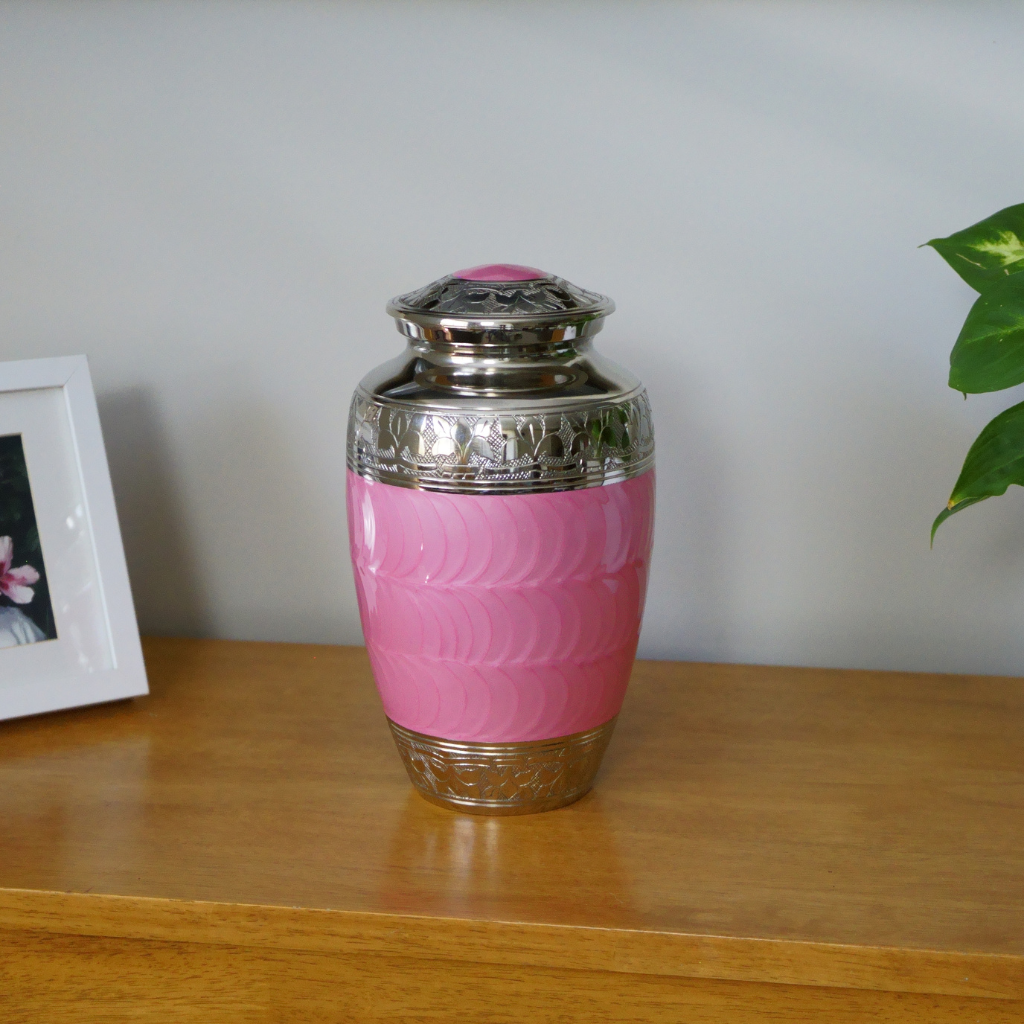 Pink Presence Cremation Urn