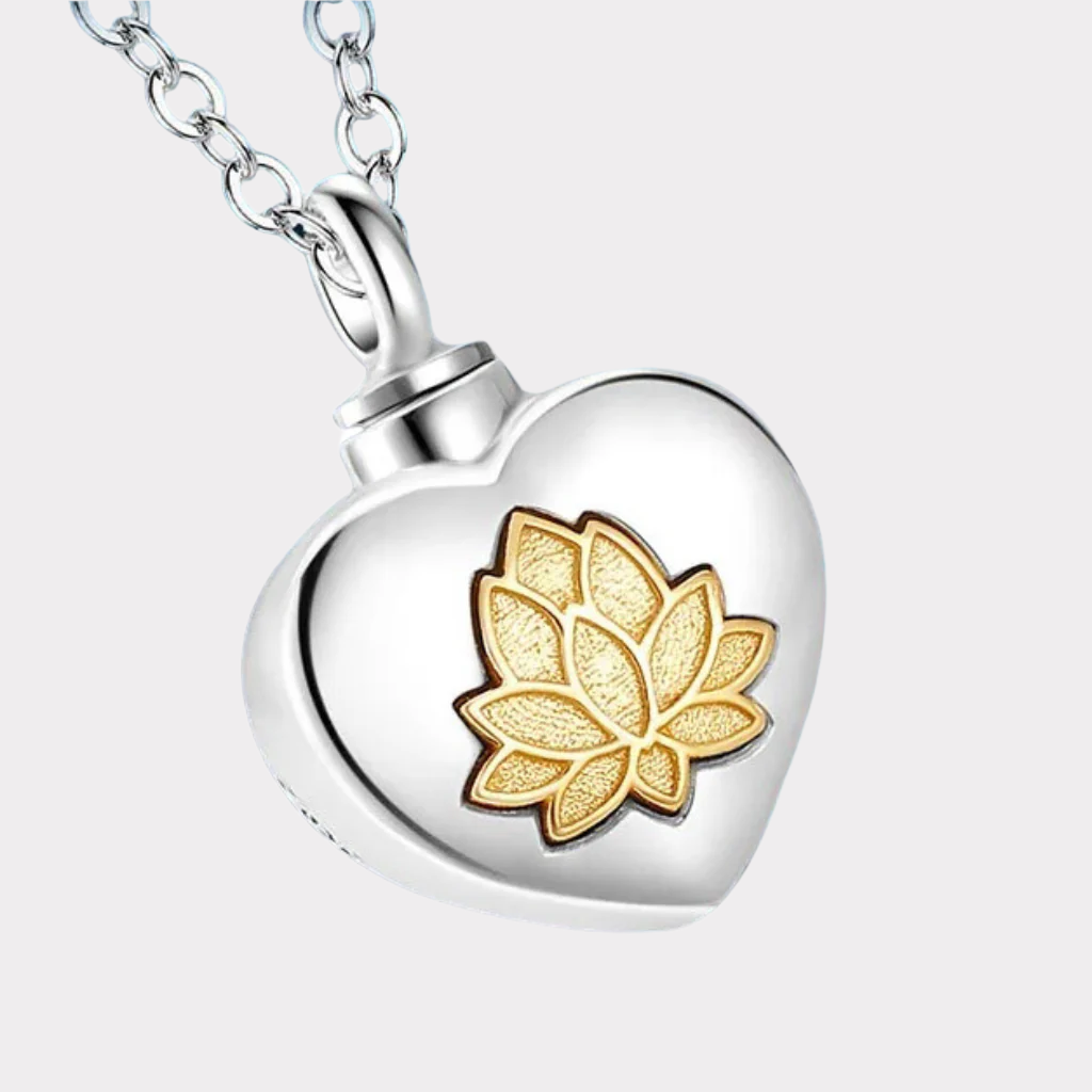 Precious Lotus Cremation Pendant