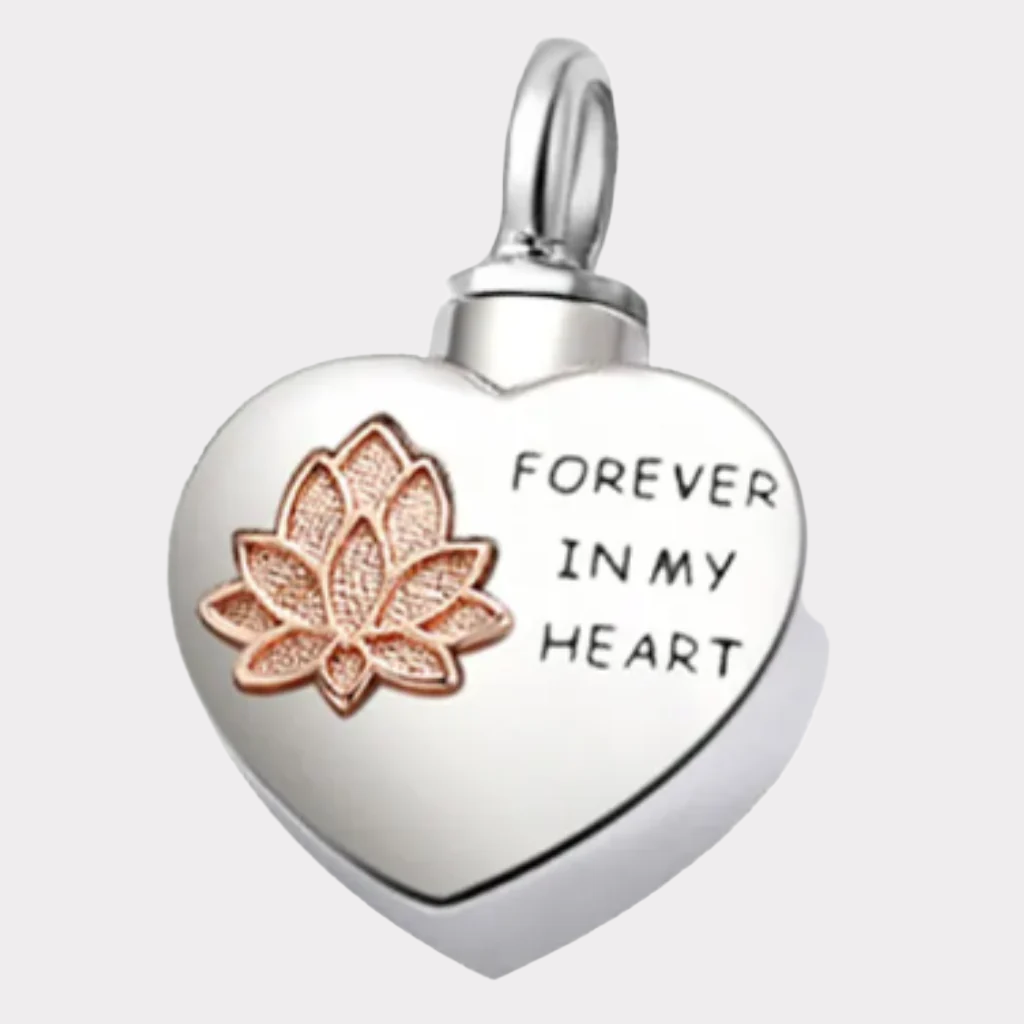 Precious Lotus Cremation Pendant