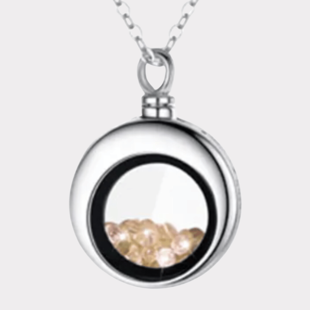 Radiant Strength Cremation Necklace