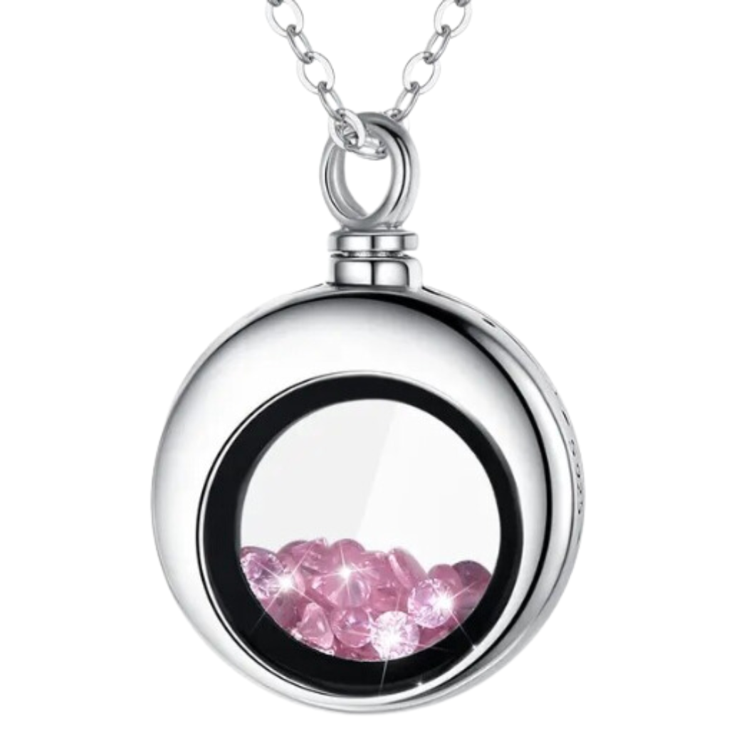 Radiant Strength Cremation Necklace