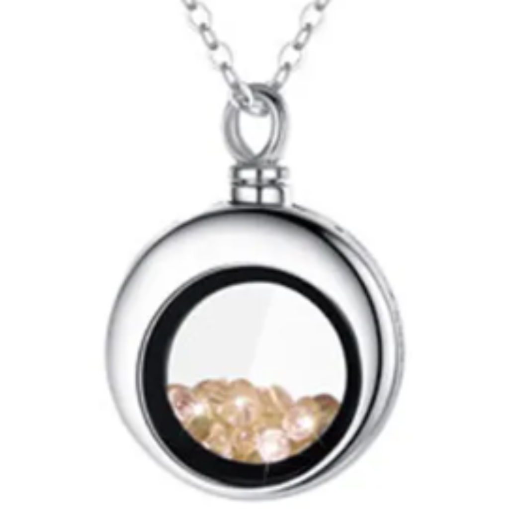 Radiant Strength Cremation Necklace