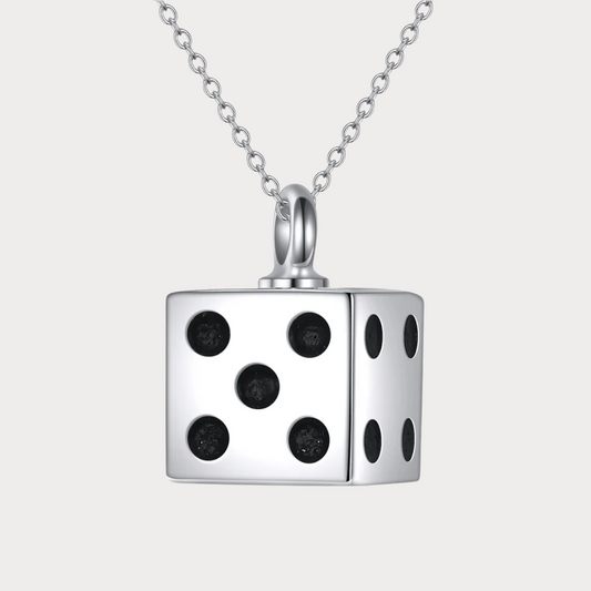 Rollers Dice Cremation Pendant