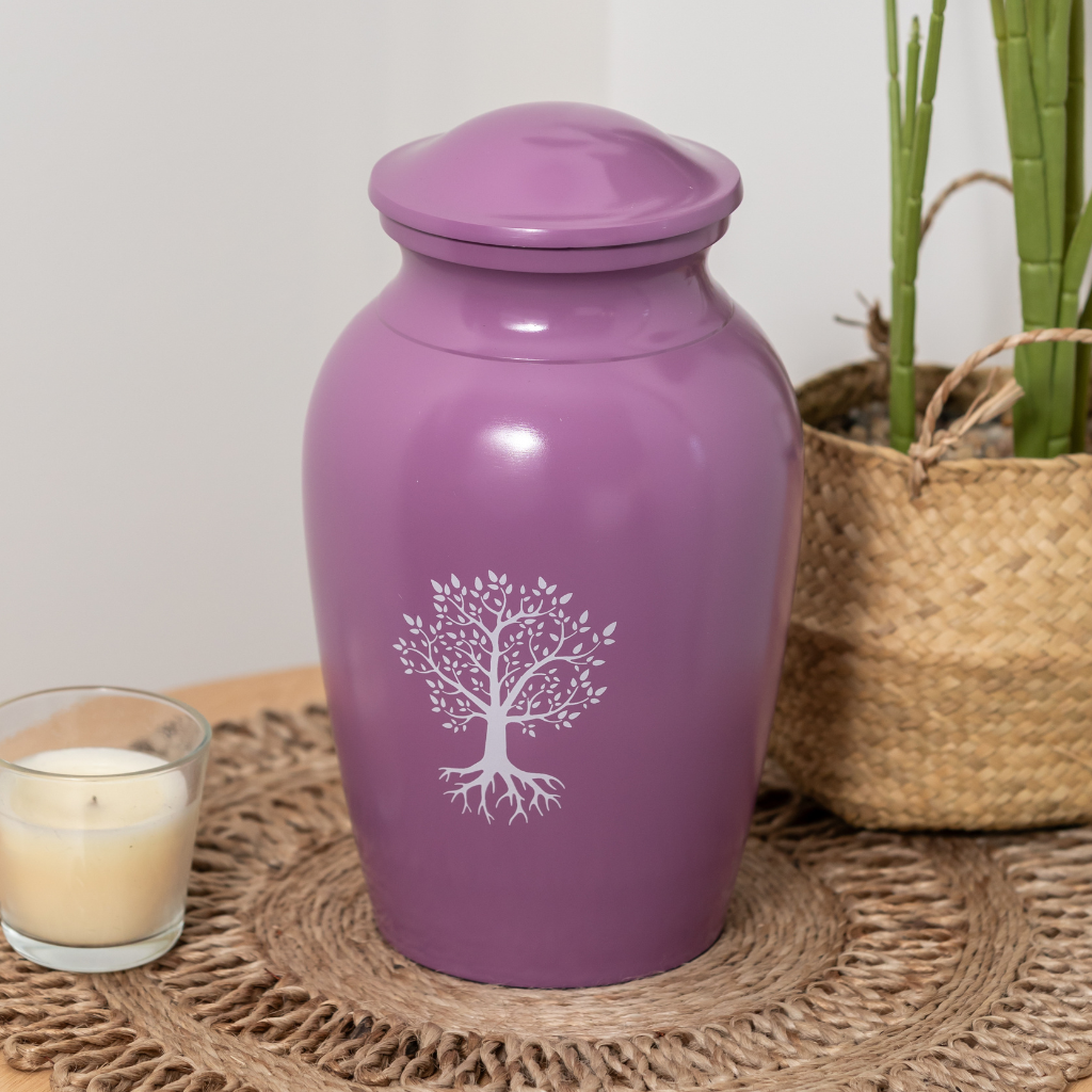 Rose Life Tree Cremation Urn