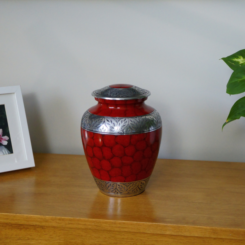 Ruby Remembrance Cremation Urn