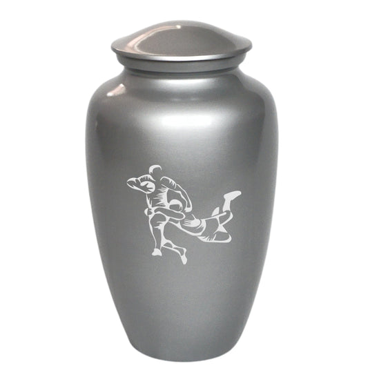 Rugby Tackle Cremation Urn
