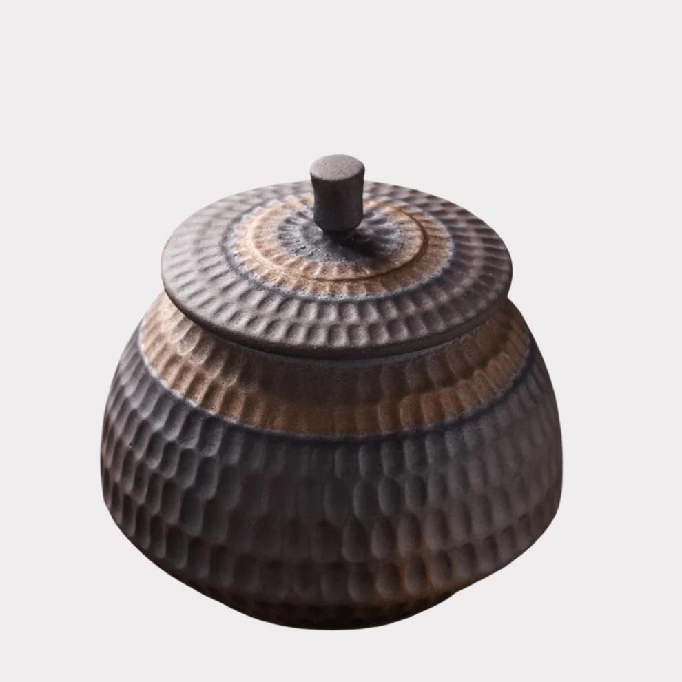 Rustic Memories Ceramic Cremation Urn – Affordable Urns