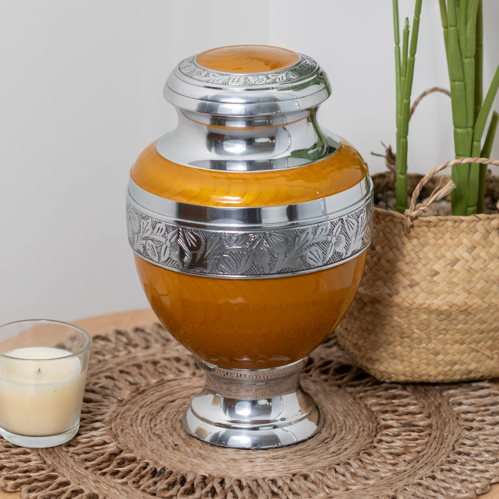 Saffron Regal Remembrance Cremation Urn